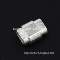 fashion good quality latest style Leather cord Magnetic buckle zinc alloy jewelry accessories